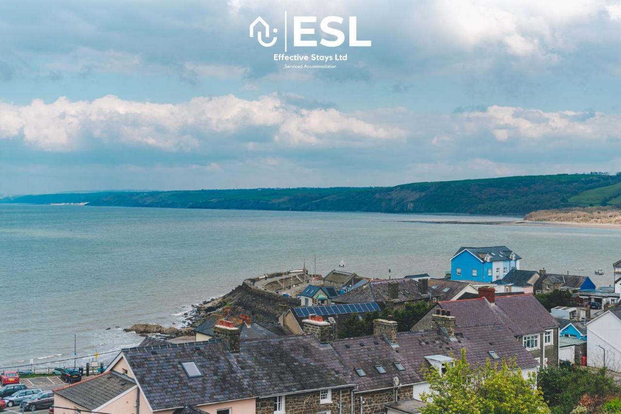 Beautiful En Suite 5 Bedroom Home With Sea Views New Quay  Buitenkant foto