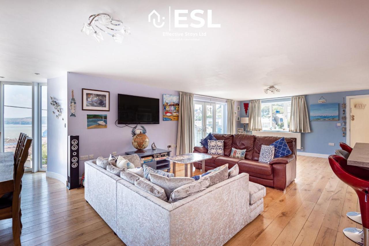 Beautiful En Suite 5 Bedroom Home With Sea Views New Quay  Buitenkant foto