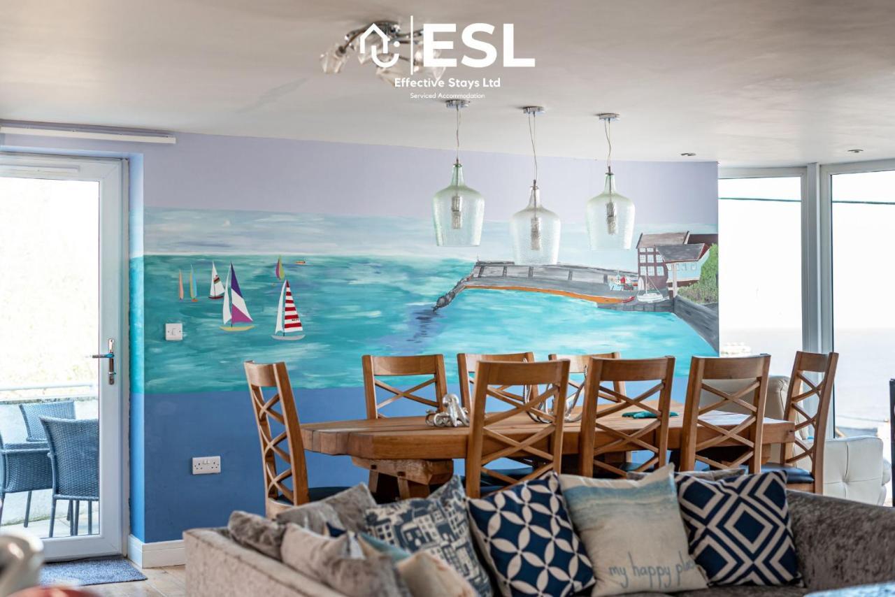 Beautiful En Suite 5 Bedroom Home With Sea Views New Quay  Buitenkant foto